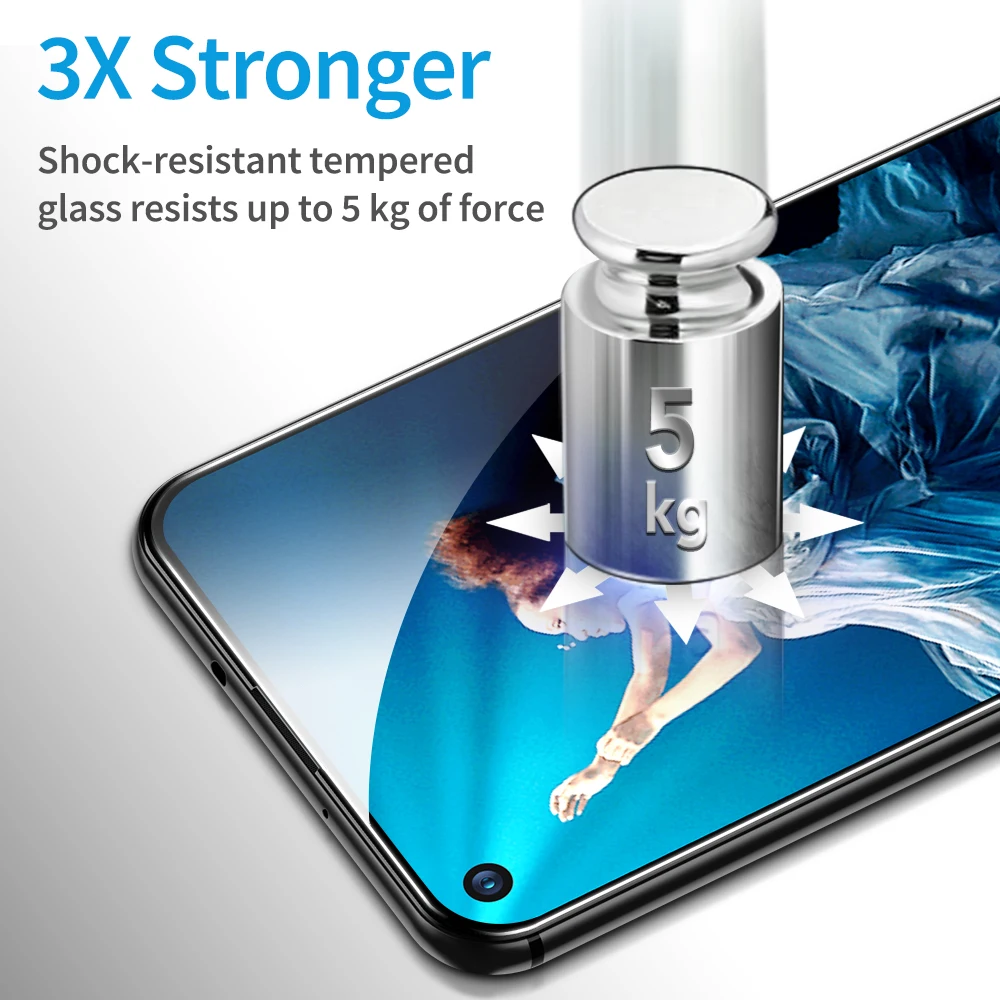 ESR закаленное стекло для Huawei Honor 20 Pro Полное покрытие защита от синего света P20 P30 P40