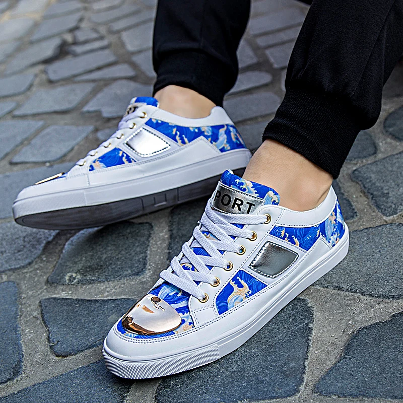 

2021 Hot Sale Walking Men Footwear Red Black Men Young Casual Shoes Fashion Casual Sneakers Men Low Top Pu Leather Men Shoes