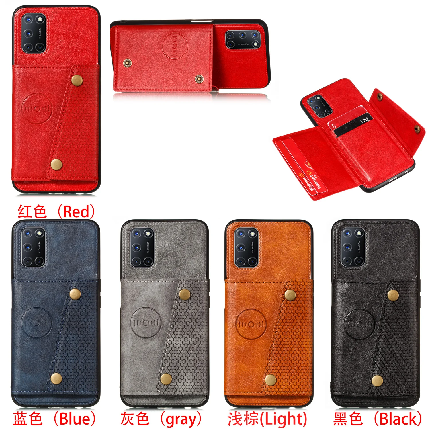 flip leather back cover for oneplus 9 pro one plus 8t 7 7t 8 pro wallet magnetic card slots pocket holder oneplus 8t phone case free global shipping