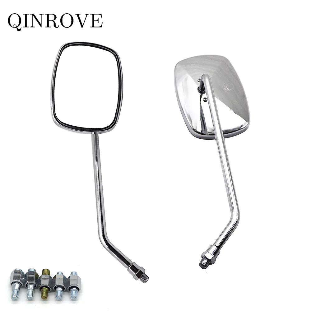 Мотоциклетные аксессуары Cafer Racer зеркало заднего вида ABS универсальное 8/10 мм для