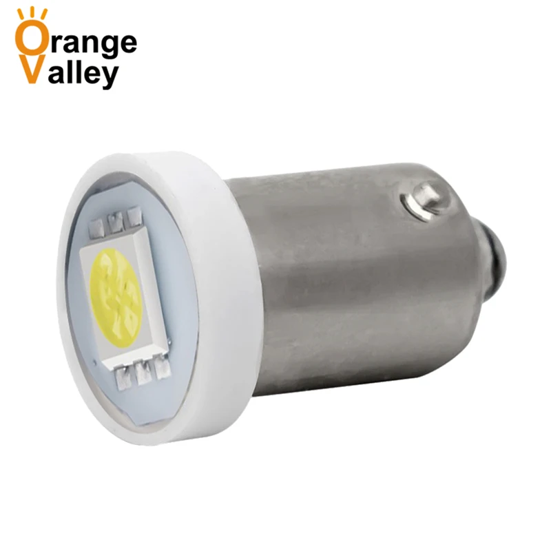 

500pcs Best Price BA9S T11 H6W 1 LED 5050 SMD Car Interior Lights Reading Dome Lamp Map lighting Auto Bulbs DC 12V