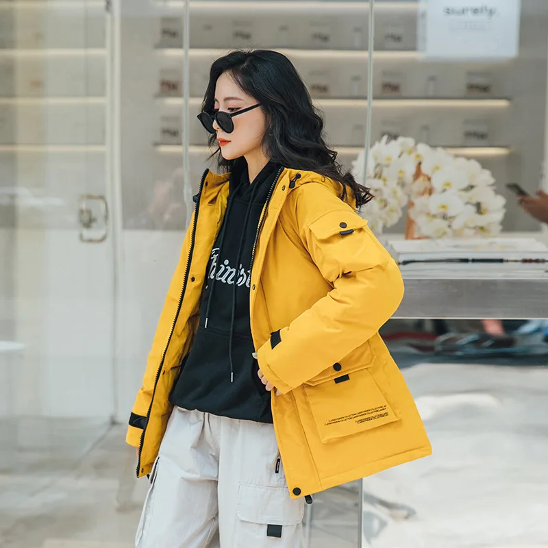 TANG брендовая Высококачественная модная женская парка 2019 новая зимняя оснастка