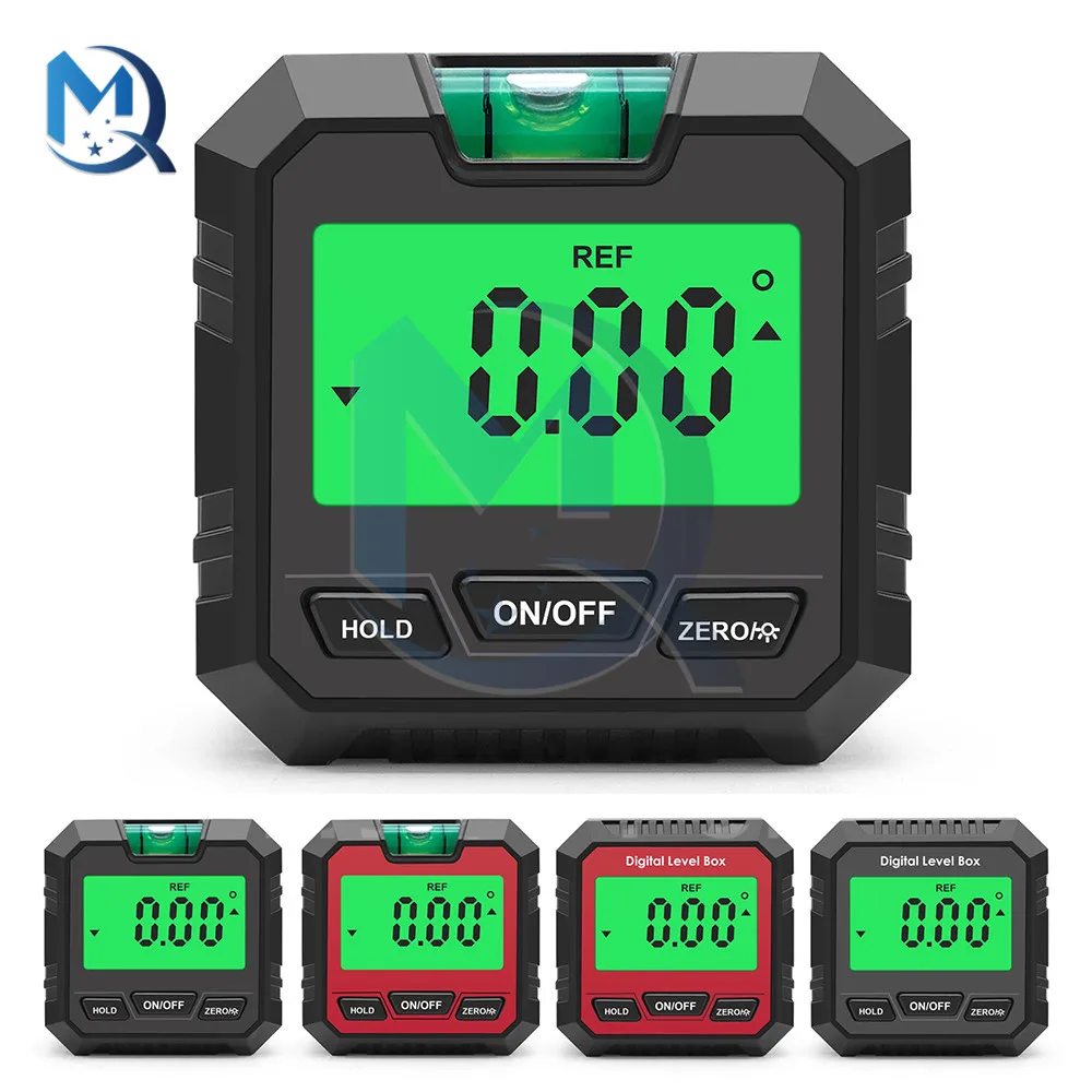 

Spirit Level Goniometer 90 Degree Magnet Digital Protractor Inclinometer Level Meter Goniometer Measuring Inclinometer