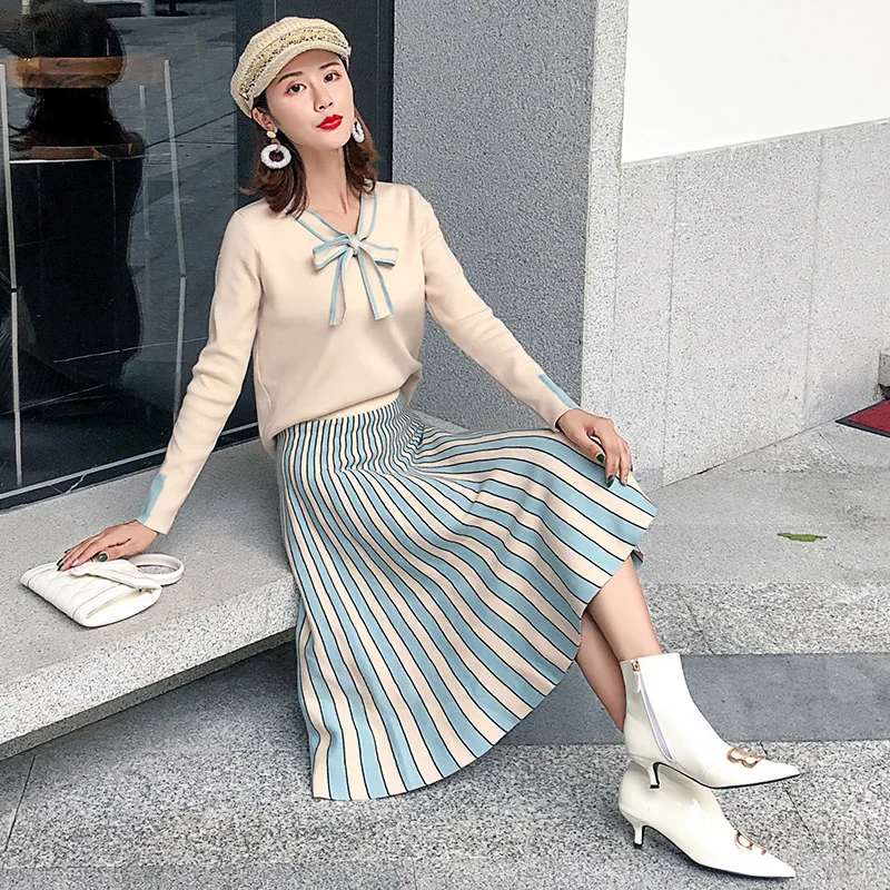 2019 женские трикотажные костюмы повседневные топы с высоким воротником +