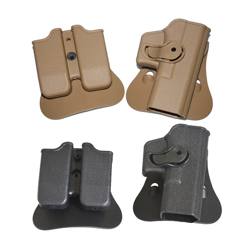 

IMI DEFENSE Tactical Combat Outdoor Belt Glock Holster with 9x19mm Magazine pouch For Glock 17 19 22 31