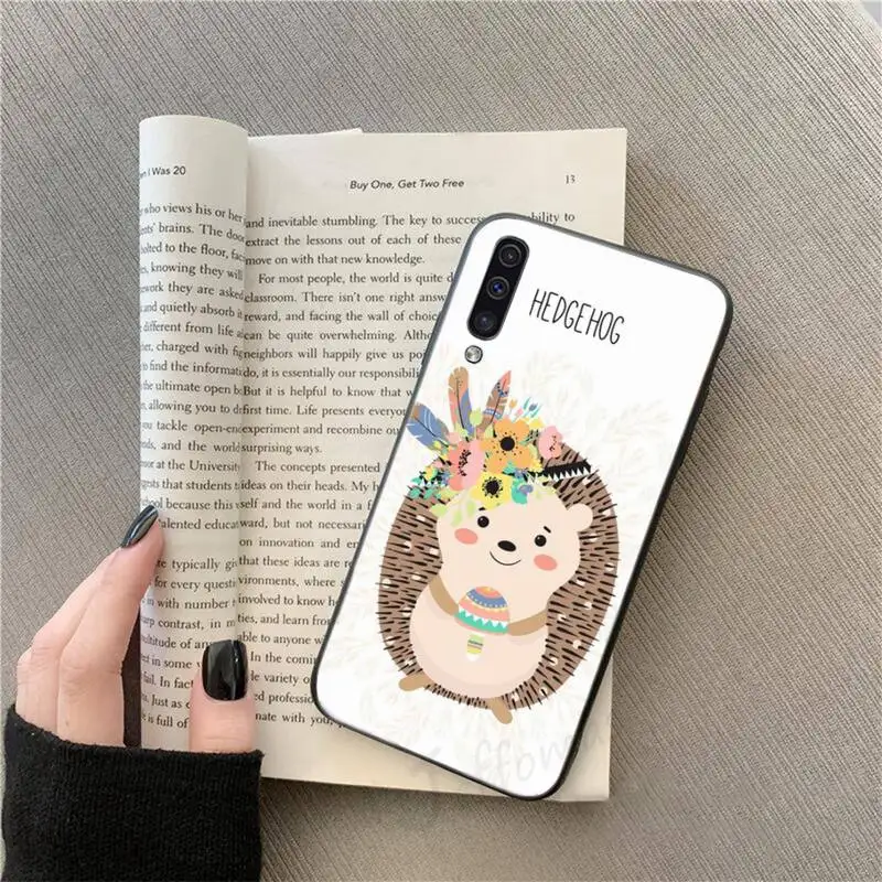 

Cute cartoon Hedgehog pets Phone Case For Samsung galaxy S 9 10 20 A 10 21 30 31 40 50 51 71 s note 20 j 4 2018 plus