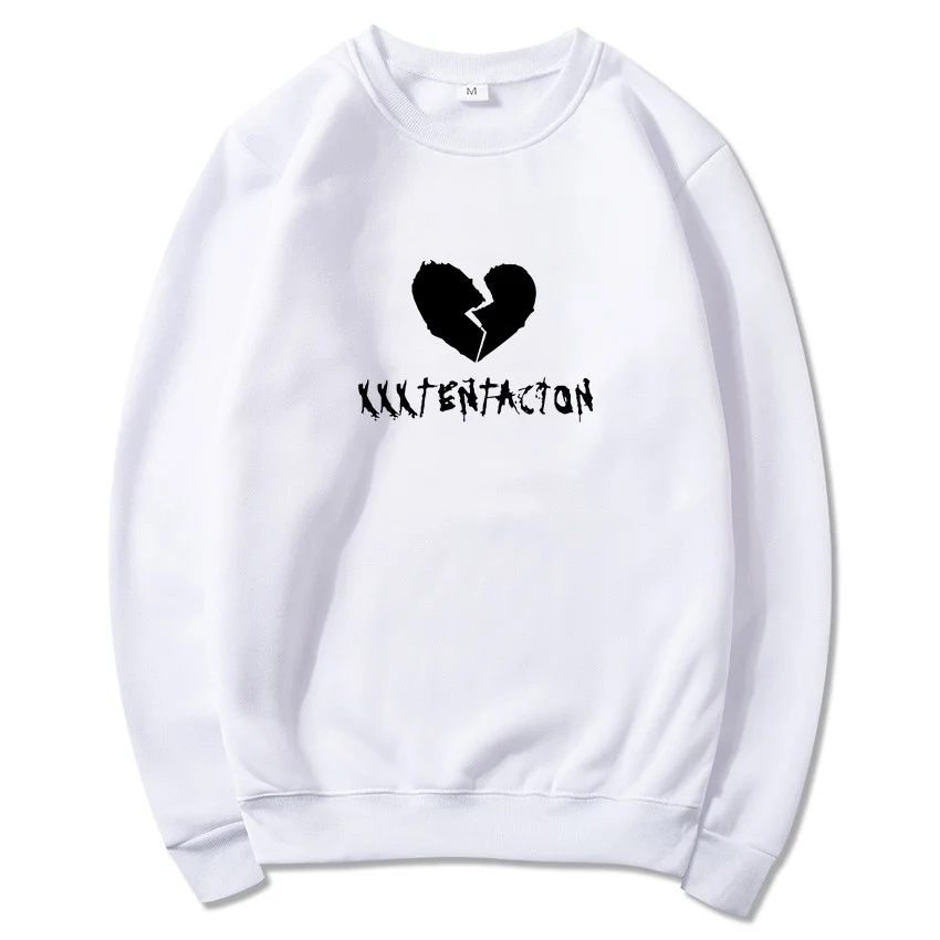 

2021 new spring and autumn loose solid color sweater men's round neck hoodless pullover casual all-match top