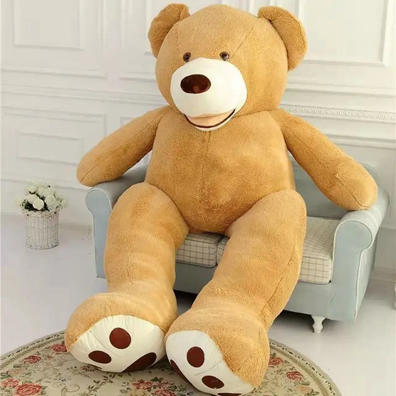 Big Stuffed Animal Teddy Bear Skin Soft Large Plush Toy Cute Fluffy Kid Gift For Childen Kawaii Stuff Supplier Dropshiping | Игрушки и