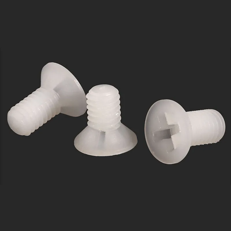 Белая потайная головка перекрещивающиеся изоляционные нейлоновые винты KM GB819