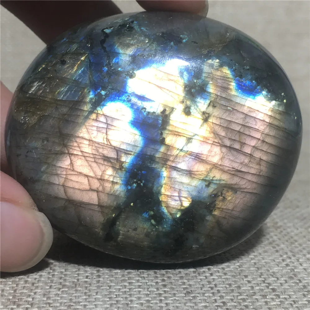 

Natural Labradorite Specimens Palm Chakra Treatment Raw Quartz Crystals Home Decoration Reiki Healing Rough Gemstones Gift