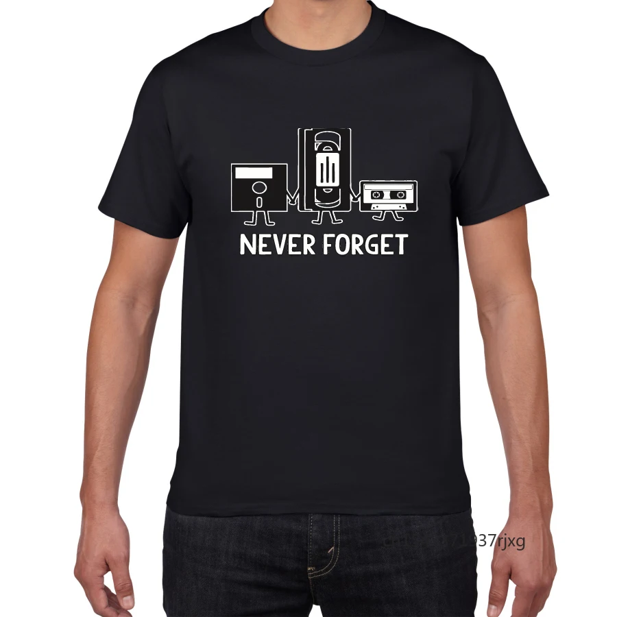 

Never Forget Graphic Music Funny T Shirt Men Casual Top Letter Printed Men's T-shirt Tee Shirt Oversized T Shirt O-Neck