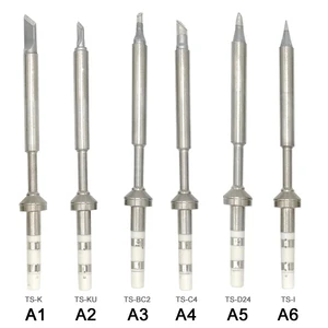 Наконечник для электрического паяльника TS100, наконечники для электрического паяльника, бессвинцовая замена, различные модели наконечников K KU I D24 BC2 C4