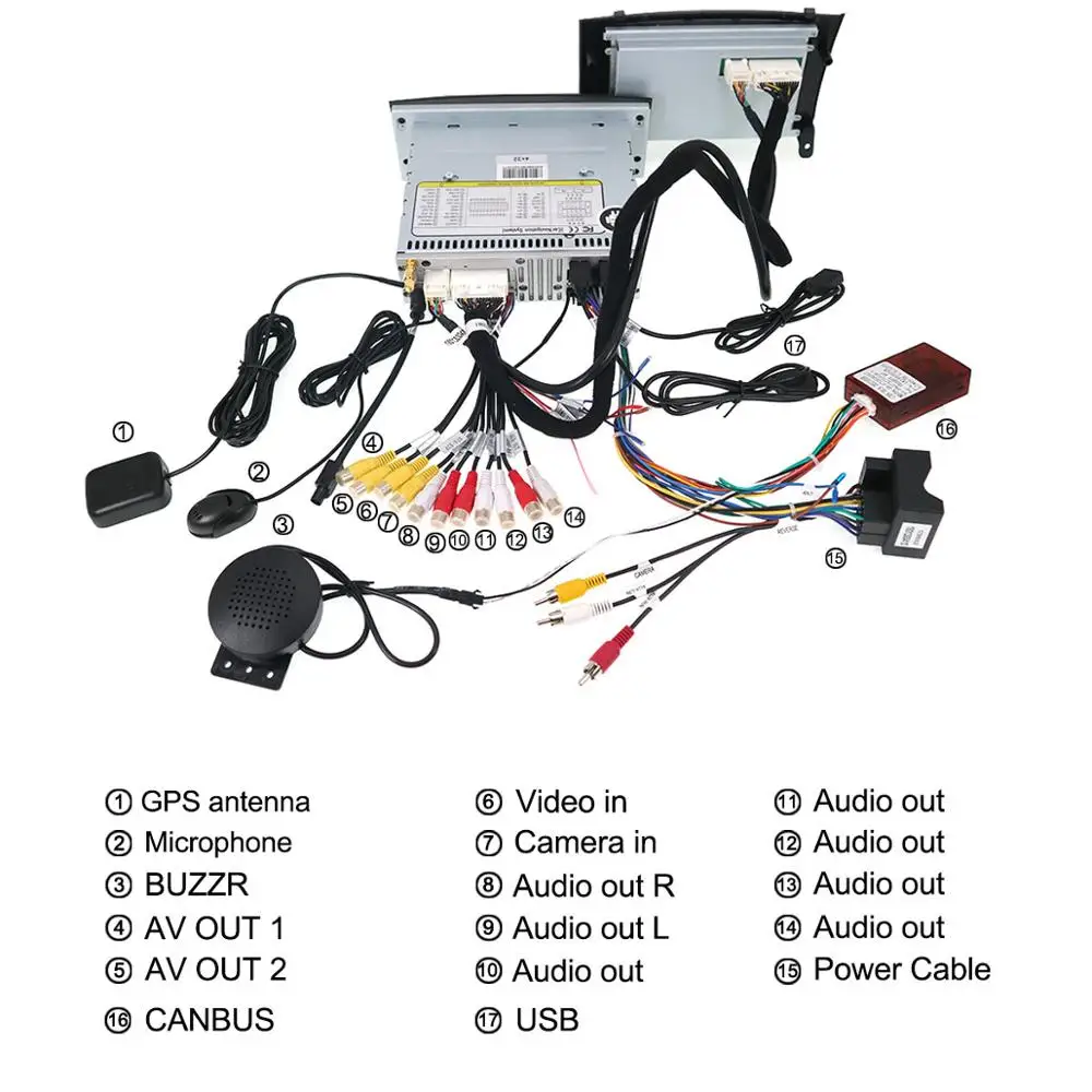 Автомагнитола с DVD плеером Android 9 0 GPS навигация для Peugeot 407 2004 2010 Satnav мультимедиа Wi
