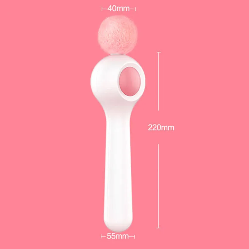 Ручка палочка с перьями автоматическая телескопическая интерактивная игрушка