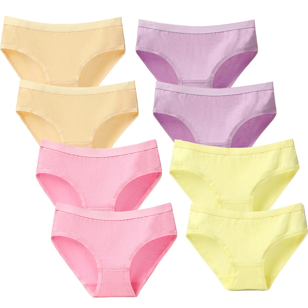 NK26-8pcs-7 8 шт./лот, женские хлопковые трусы, нижнее белье, сексуальные трусики с принтом, дышащие женские трусы, женское нижнее белье размера плюс 3XL - Цвет: NK26-8pcs-7