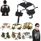 Наружная тактическая армейская стрельба Регулируемая Военная нейлоновая Скрытая Наплечная кобура для пистолета