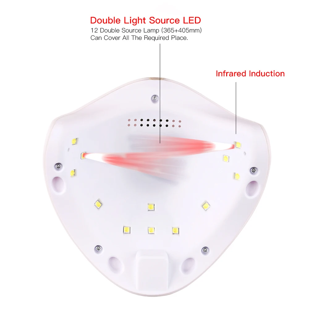 УФ-лампа для сушки гель-лака ногтей 24 Вт | Красота и здоровье