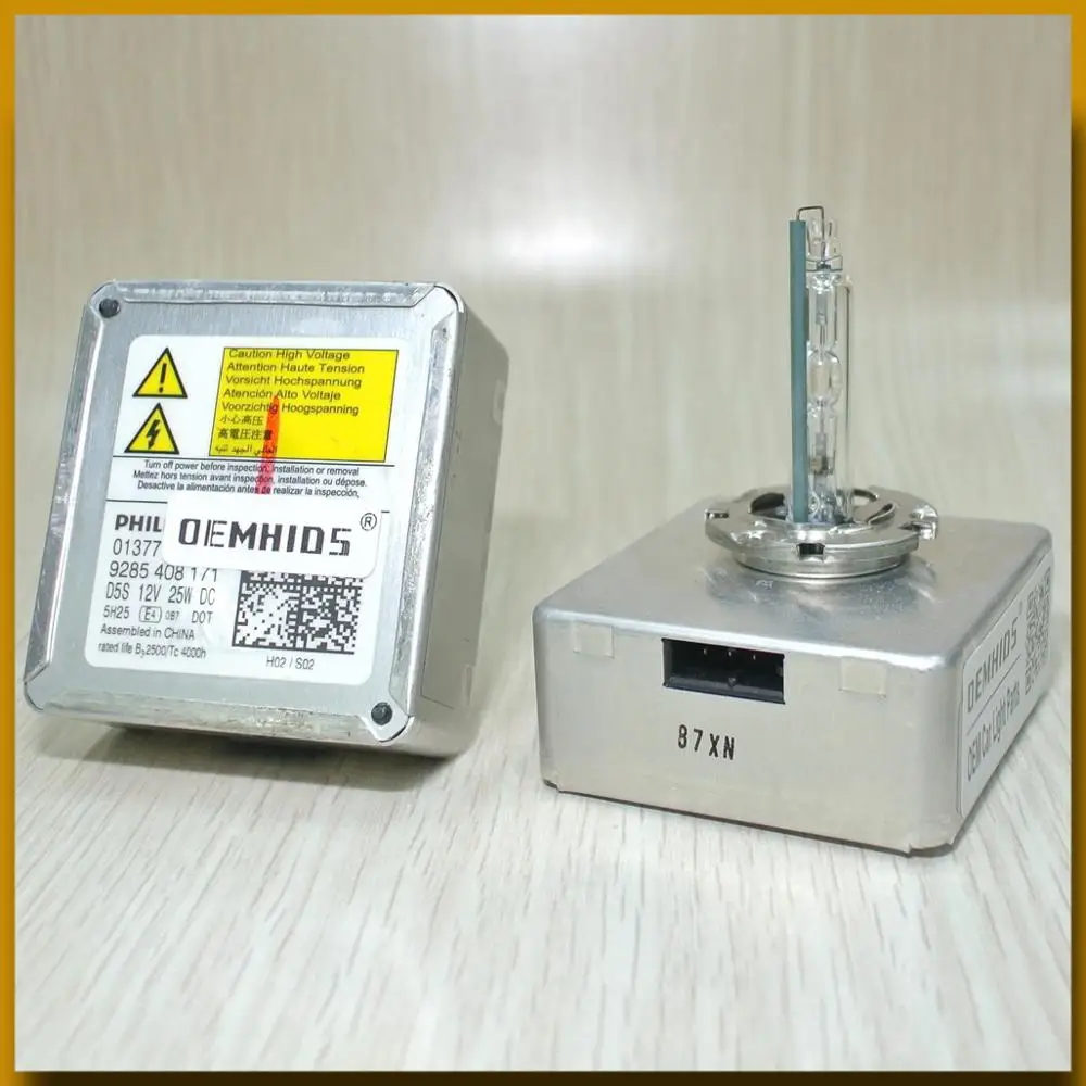 Ксеноновая лампа D5S 1 шт. оригинальный ксеноновый балласт для фар 12 В 25 Вт K3 Q5 Q7 A1 A3