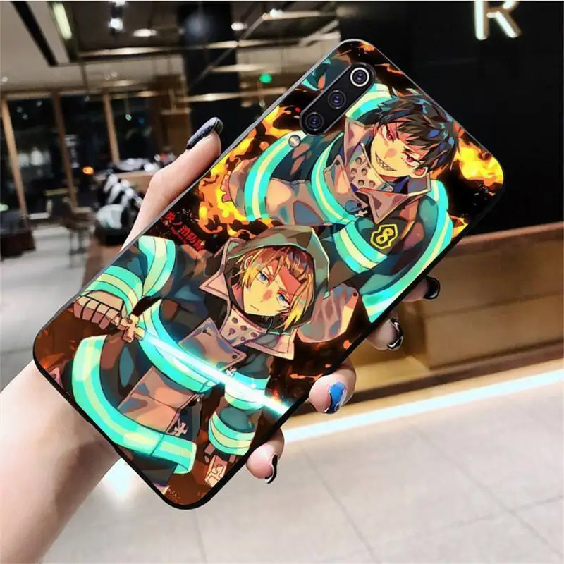 

Benimaru Shinmon Enen no Shouboutai TPU black Phone Case Cover Hull for Huawei Honor 30 20 10 9 8 8x 8c v30 Lite view pro