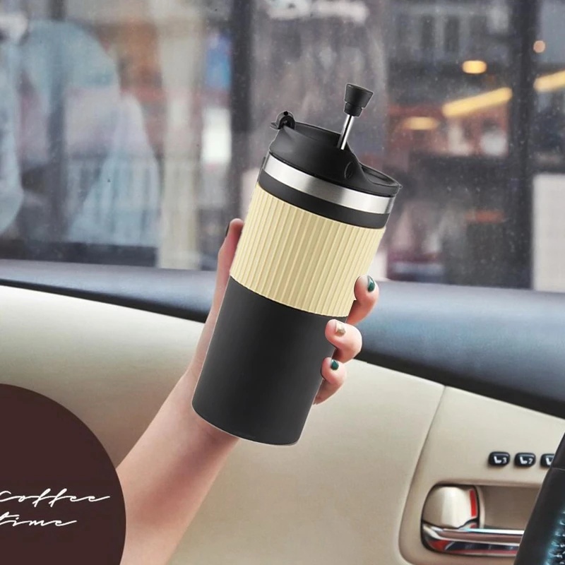 450 мл кофейная кружка с двойными стенками вакуумные фляжки автомобильная