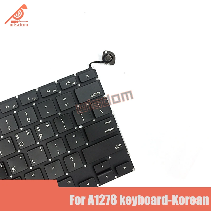 Полная новая A1278 Корейская Клавиатура для ноутбука Macbook Pro 13 &quotA1278 клавиатура 2009