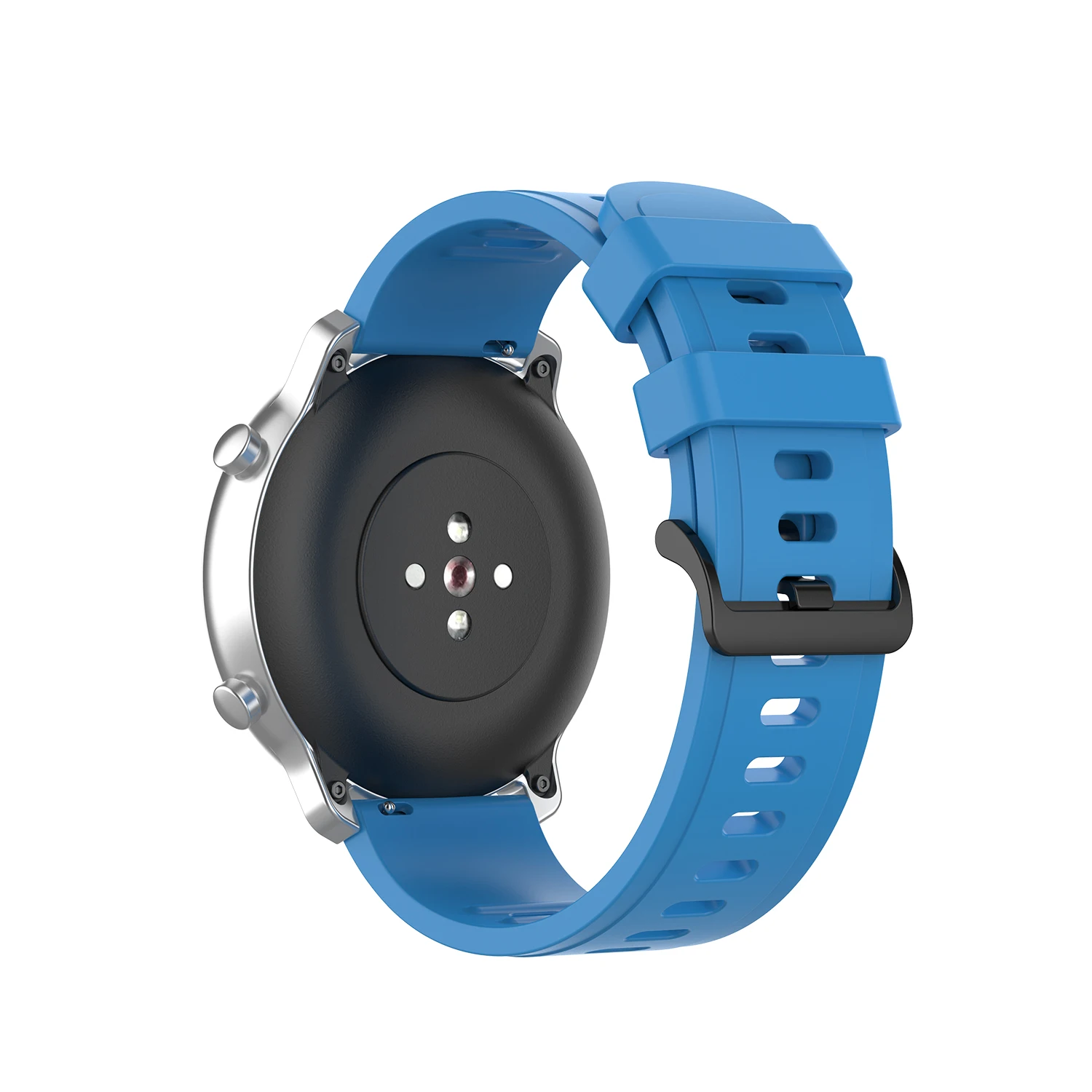 

For amtive GTR 47/42mm For galaxy watch 3 45/41 silicone bracelet For amazfit GTS For Huawei GT 2 42/46mm Watch Band Bracelet