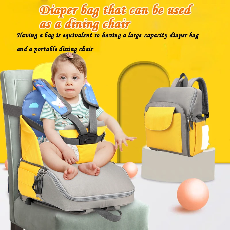 

Dining Chair Bag Diaper Bag Backpack for Mom Bolsillos Organizadores Para Bebes Cadeirinhas Para Bebe Carro Large Travel Bag