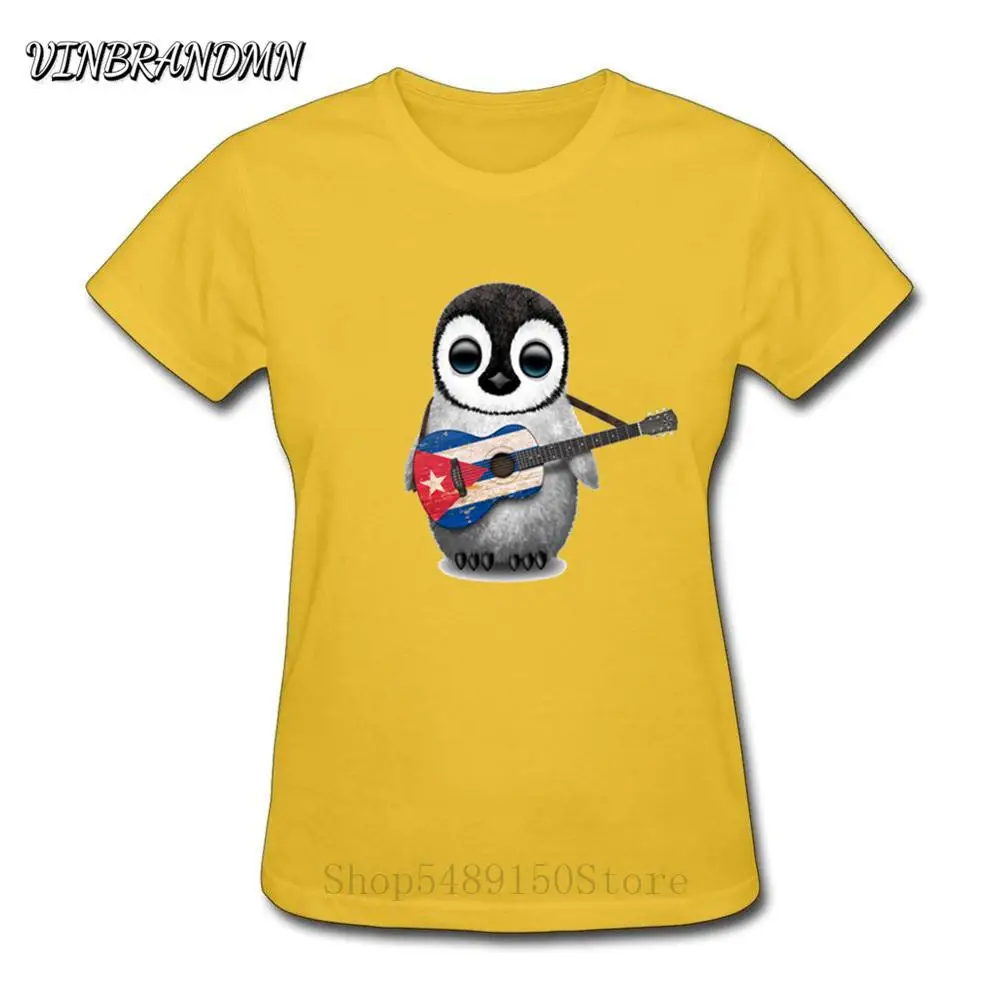 Ностальгический стиль летние топы Новые Кубы фанаты развеселить футболки женщин