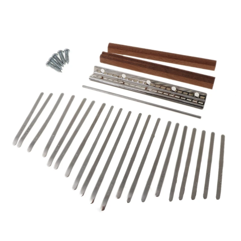 

Thumb Piano Bridge Saddle 20 Keys Set Kit for Kalimba DIY Replacement Parts Accessories
