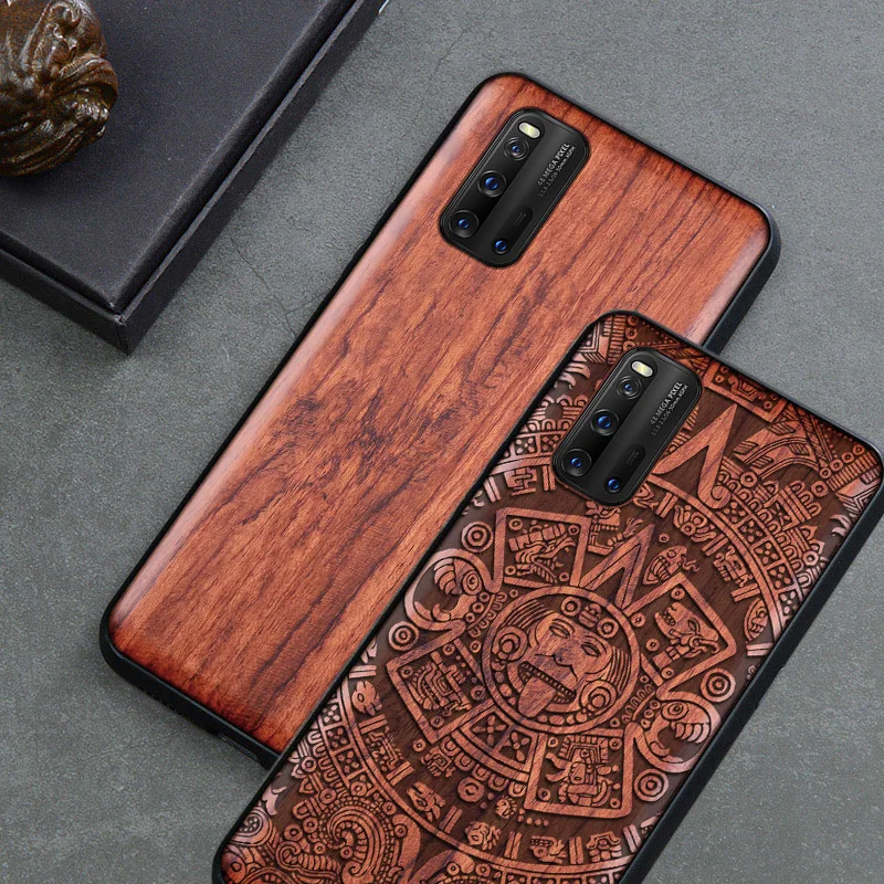 

Чехол для VIVO iQOO 3, Оригинальный Деревянный чехол для телефона VIVO iQOO 3
