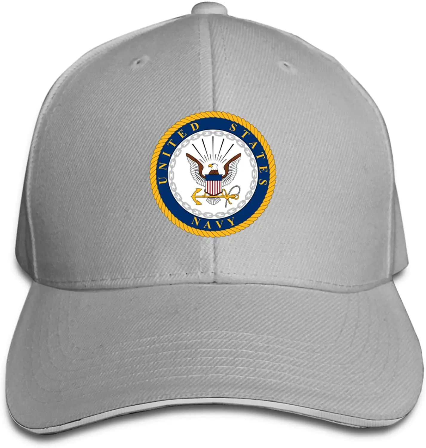 

Baseball Cap Denim For Men 2021 Us Navy Department Seal Man's Women Adjustable Hat Sandwich Peak Cap