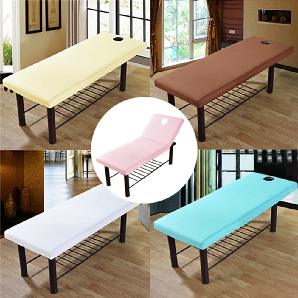 Массажная лента однотонная натяжная простыня с эластичным Полноразмерным