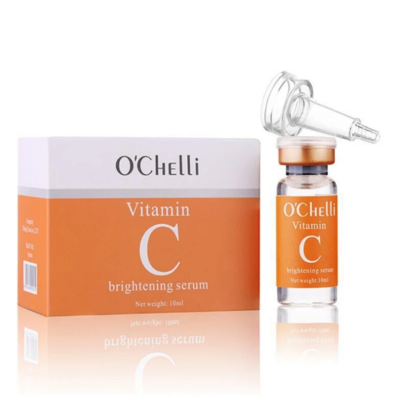 10ml Vitamin C Serum Whitening And Anti-Aging Fade Spots Removing Freckle Anti Winkles Moisturizing Face Cream |