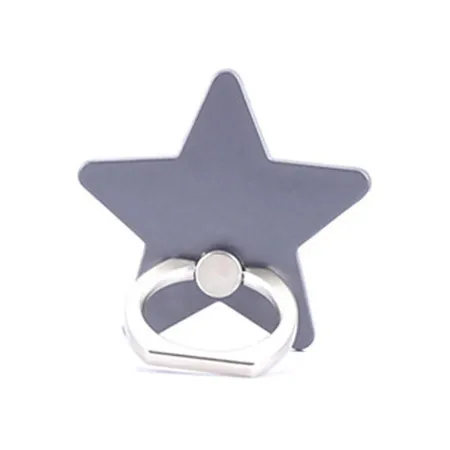 Stars Gray Finger Ring Mobile Socket Phone Stand Holder For Samsung Xiaomi For iPhone 8 7 6 6S Plus 5S Smart Phone IPAD MP3 Car Mount Stand - Цвет: Stars Gray