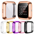 Легкий Чехол из ТПУ Для Fitbit Versa 3 2Sense, чехол для часов, защитный чехол для экрана Versa3, устойчивый к царапинам, мягкий бампер