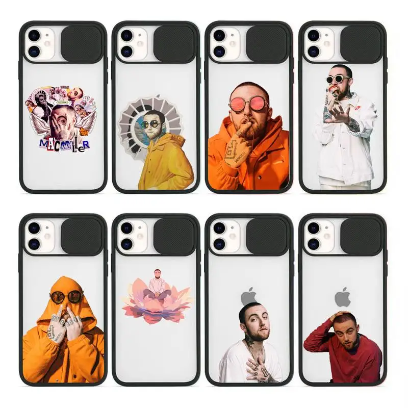 

Mac miller famous rapper Phone Case Transparent for iPhone 7 8 11 12 se 2020 mini pro X XS XR MAX Plus