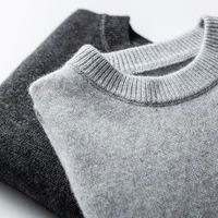 hot sale more thicker warm sweaters man 100 goat cashmere knitting pullovers top grade soft jumpers male solid color clothes