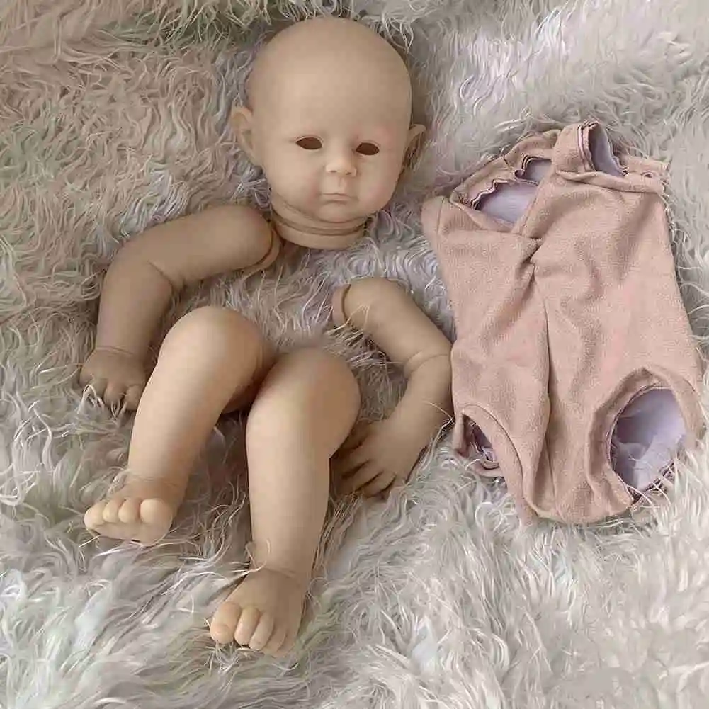 

22-inch Rebirth Baby Doll Toddler Real Soft Maddie Doll Set Popular Realistic Real Soft High Quality Handmade Dolls