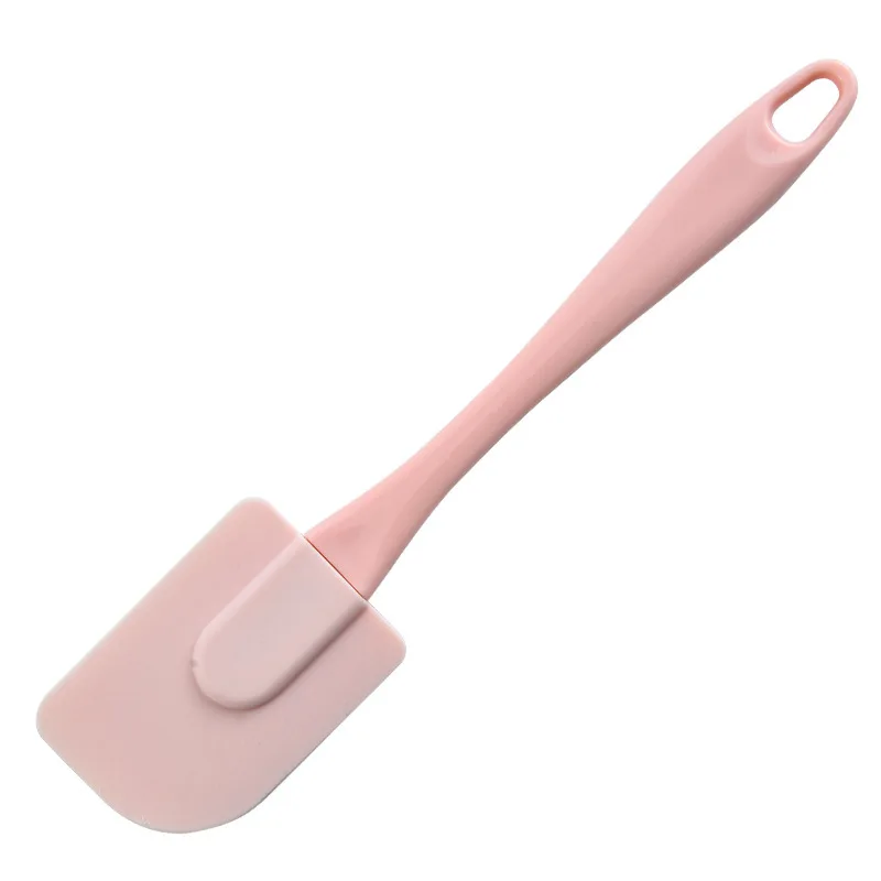 

3-piece Food-grade Non-stick Butter Cooking Silicone Spatula Set Biscuit Pastry Mixing Batter Spatula Cake Brush Baking Tool