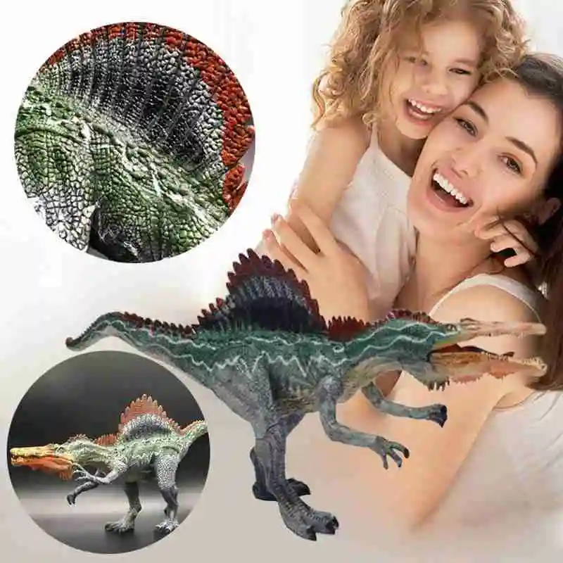 

Simulated Dinosaur Model Toys PVC Large Spinosaurus Dinosaur Collection Model Toy Animal Walking Gifts For Children Z2Y1