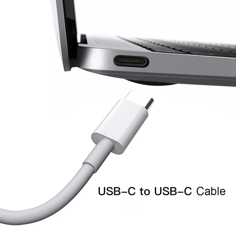 

PD Fast Charge Line Type-C to Type-C Supports 5A High Current White