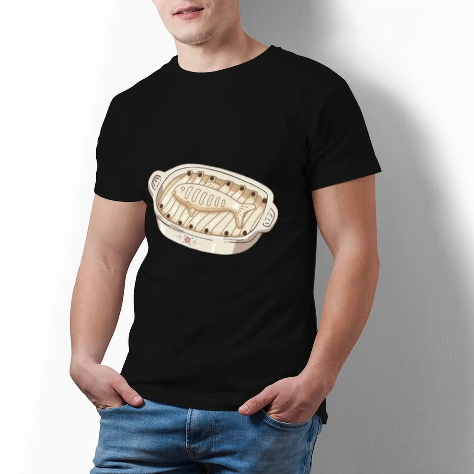 

Забавная футболка с коротким рукавом, 100 хлопок, 3xl