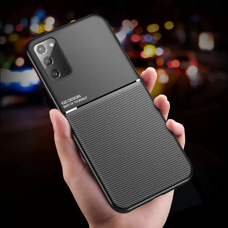 Для Samsung Galaxy S20 S21 S9 S8 Plus Note 20 Ultra 10 9 8 S10 Lite бронированный чехол автомобильный