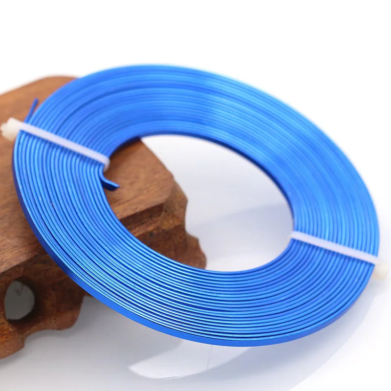 Анодизированная цветная алюминиевая проволока 5 метров 3 мм для изготовления