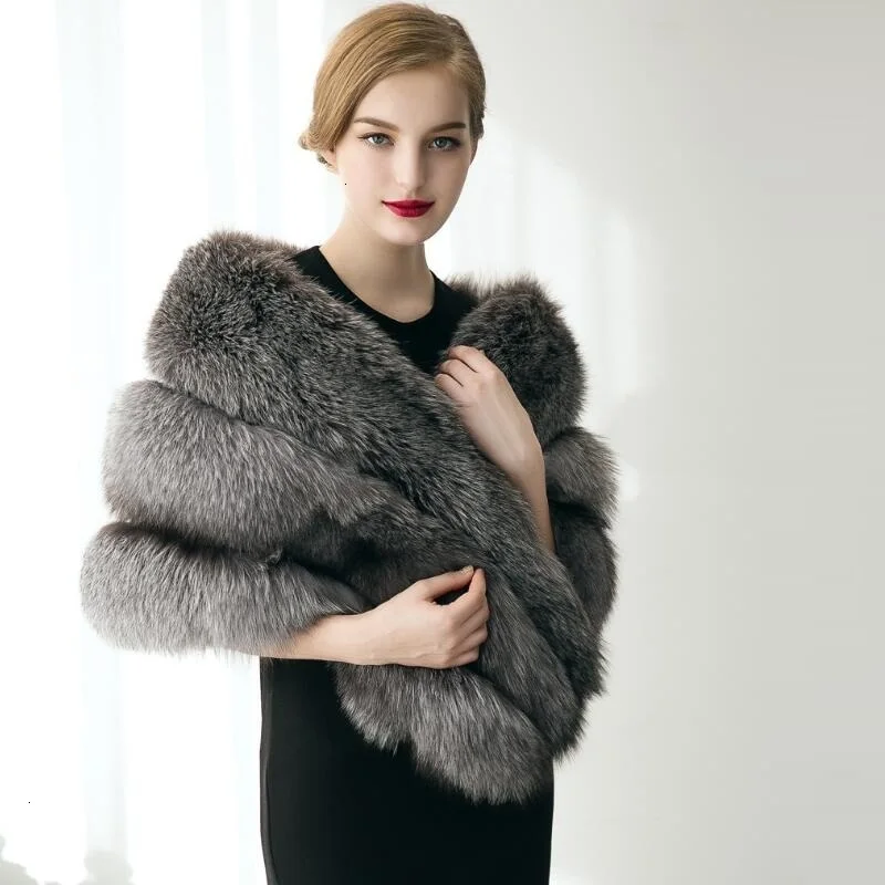 Promotion price!Fake Fur coat Female vest Women's Rabbit outerwear Coat Fox Collar Outerwear Lady Winter Sleeveless Vest |