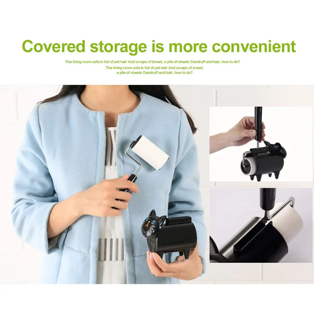 1 шт. мультфильм Lint ролик устройство для удаления шерсти домашних животных Экстра