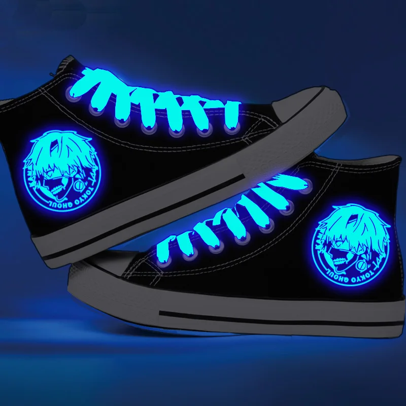 Унисекс аниме Cos Токийский Гуль канеки Кен фосфоресцирующие повседневные