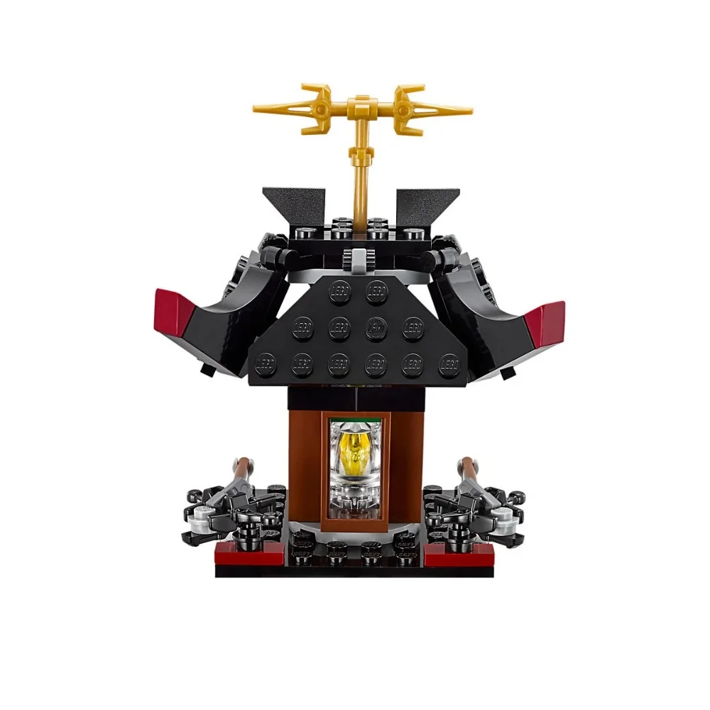 Ninjagoo фильм 815 шт строительные блоки игрушки для детей Кирпичи Маяк осада подарки