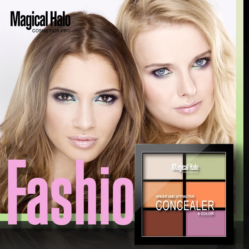 6 цветов Палитра контур хайлайтер трехмерный длинный Lsating водонепроницаемый