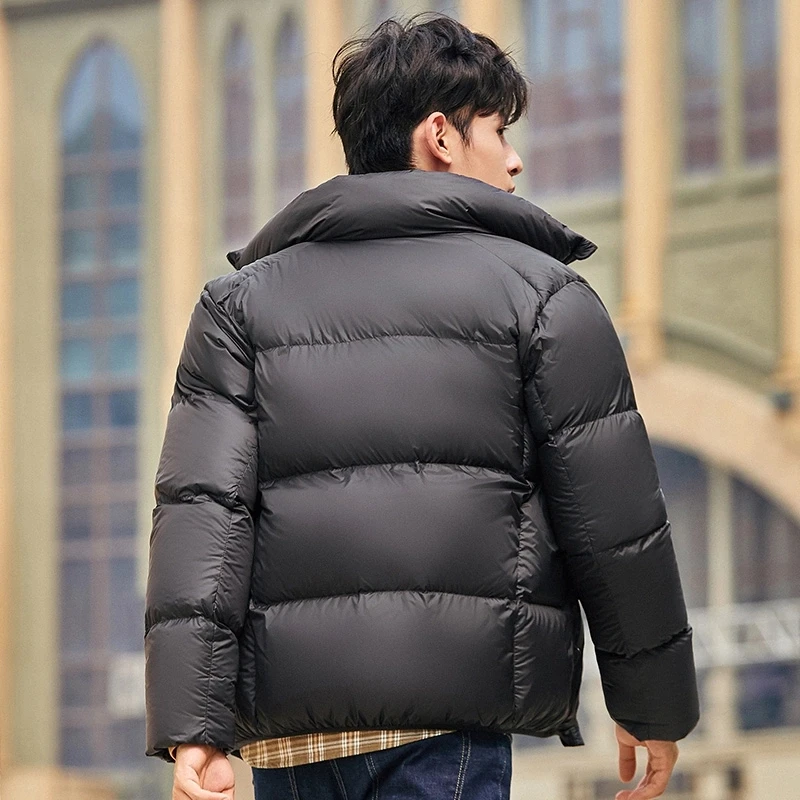 SEMIR зимняя куртка мужская 2021 Новинка теплый пуховик 80% Пуховики на гусином пуху